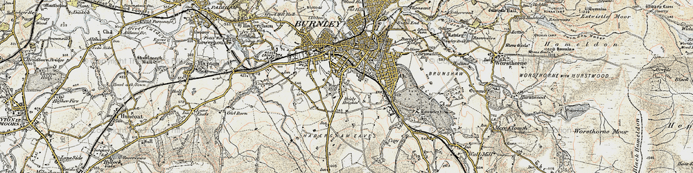 Old map of Rose Hill in 1903