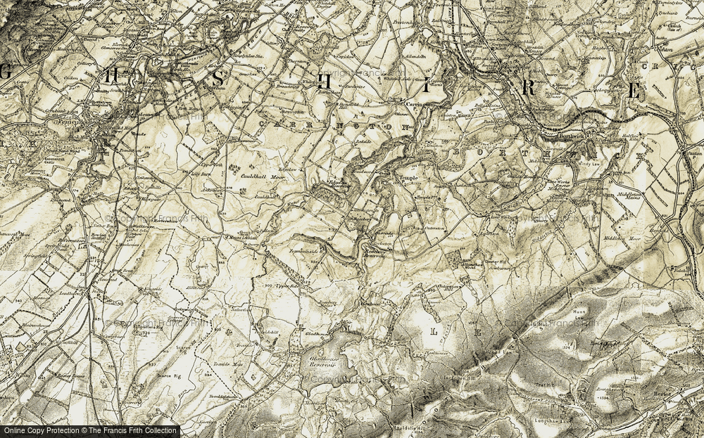Old Map of Rosebery, 1903-1904 in 1903-1904