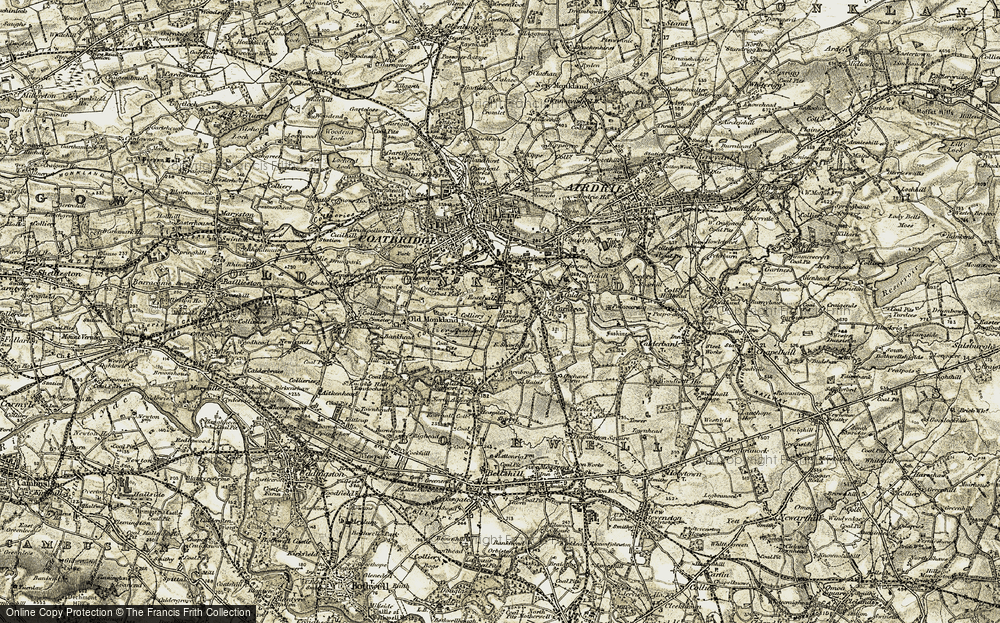 Old Map of Rosehall, 1904-1905 in 1904-1905