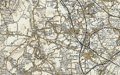 Old map of Roseville in 1902