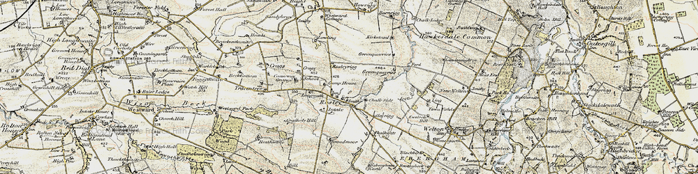 Old map of Brocklebank in 1901-1904