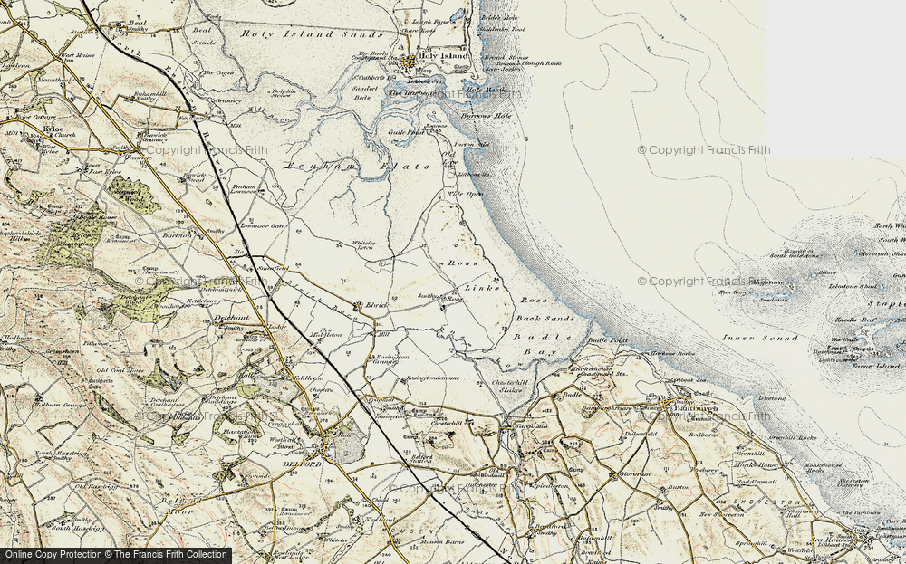 Old Map of Ross, 1901-1903 in 1901-1903