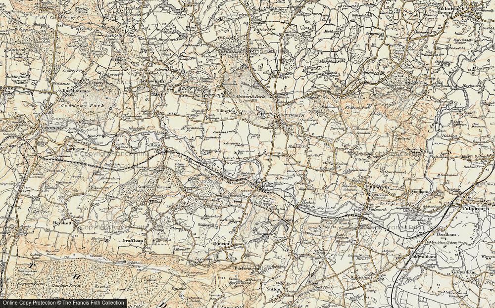 Old Map of Rotherbridge, 1897-1900 in 1897-1900