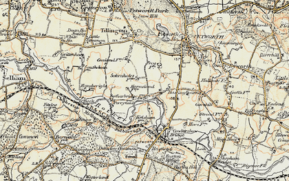Old map of Rotherbridge in 1897-1900