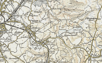 Old map of Rough Bank in 1903