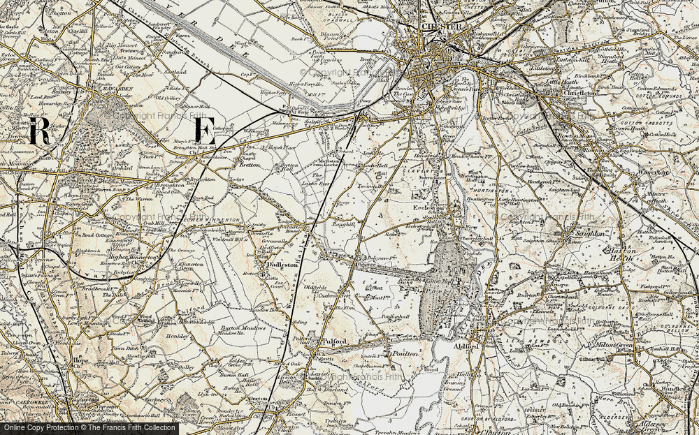 Old Map of Roughhill, 1902-1903 in 1902-1903
