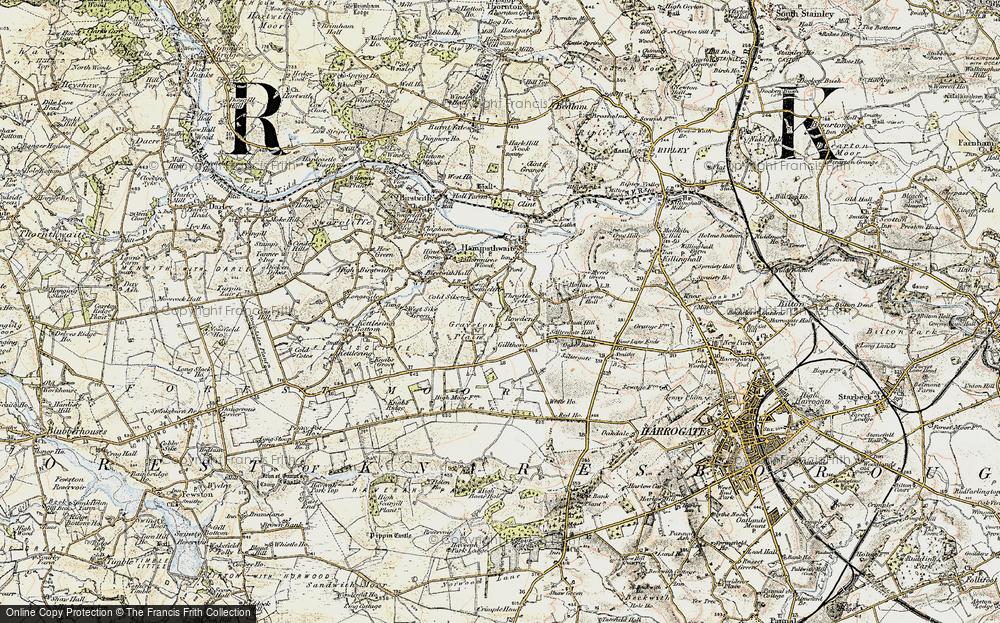 Old Map of Rowden, 1903-1904 in 1903-1904