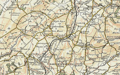 Old map of Rowrah in 1901-1904