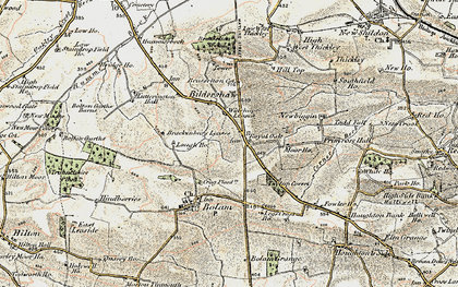 Old map of Royal Oak in 1903-1904