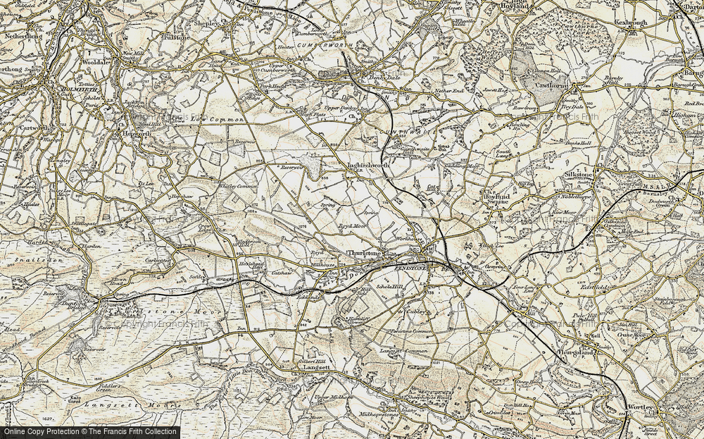Old Map of Royd Moor, 1903 in 1903