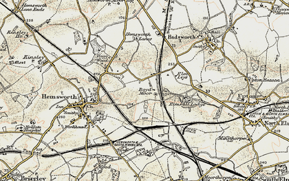 Old map of Royd Moor in 1903