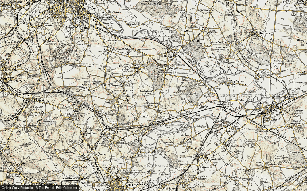 Old Map of Royds Green, 1903 in 1903