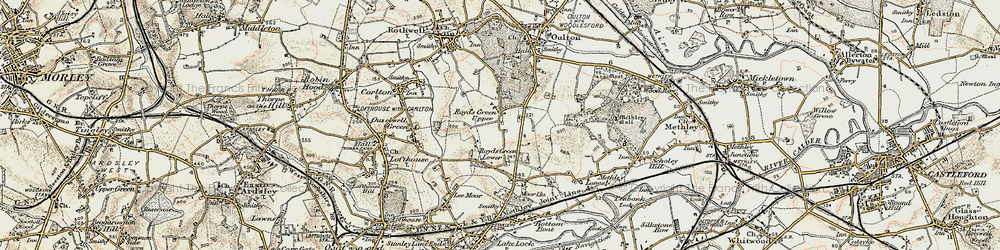 Old map of Royds Green in 1903