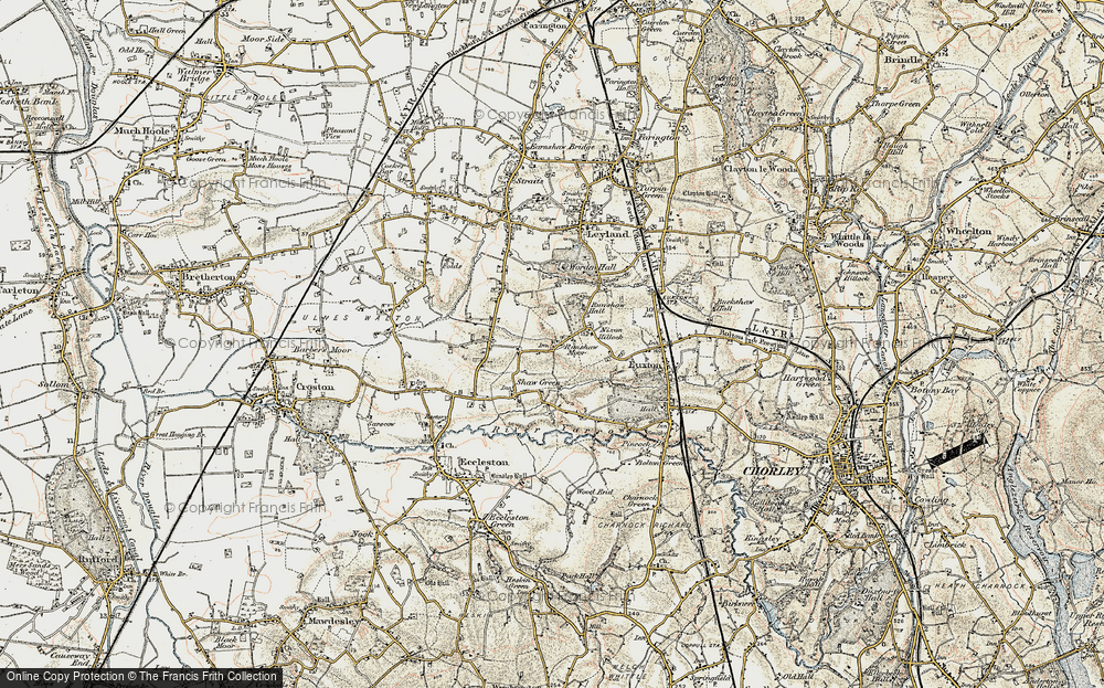 Runshaw Moor, 1903