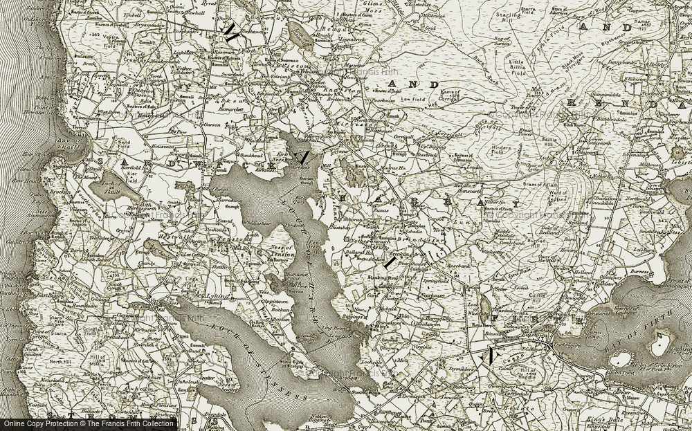 Old Map of Russland, 1912 in 1912
