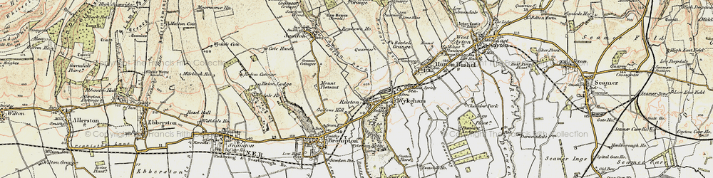 Old map of Ruston in 1903-1904