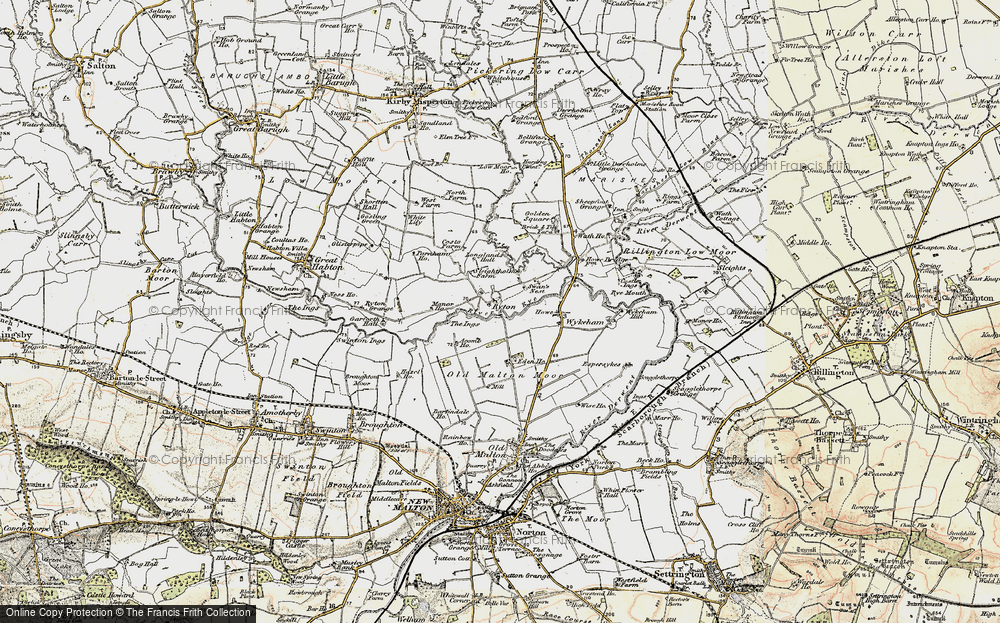 Old Map of Ryton, 1903-1904 in 1903-1904