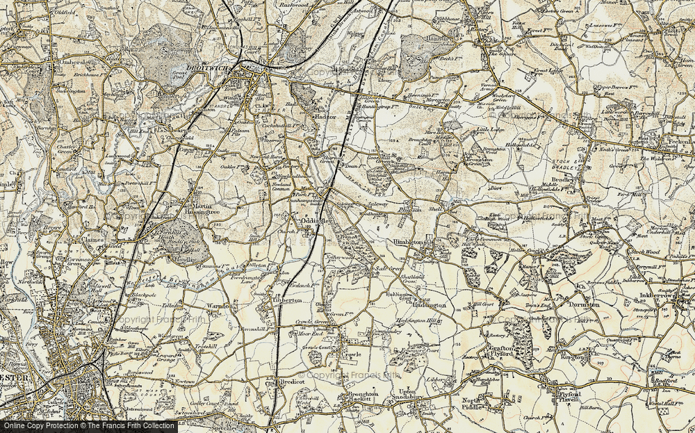Old Map of Saleway, 1899-1902 in 1899-1902