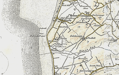 Old map of Salta in 1901-1905