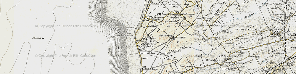 Old map of Salta in 1901-1905