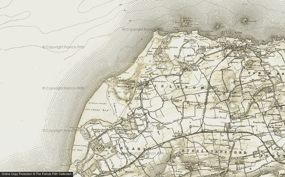 Old Map of Saltcoats, 1903-1906 in 1903-1906