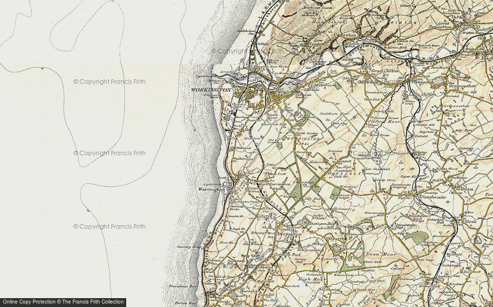 Old Map of Salterbeck, 1901-1904 in 1901-1904