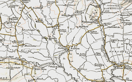 Old map of Brecklands in 1903-1904