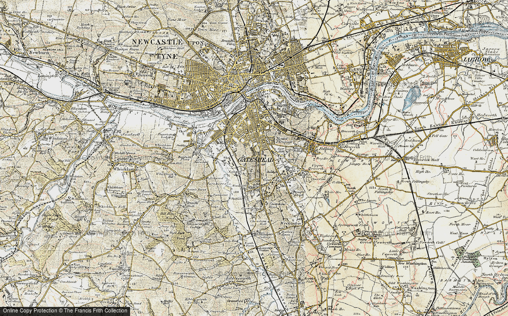 Saltwell, 1901-1904