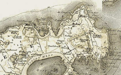 Old map of Salum in 1906-1907