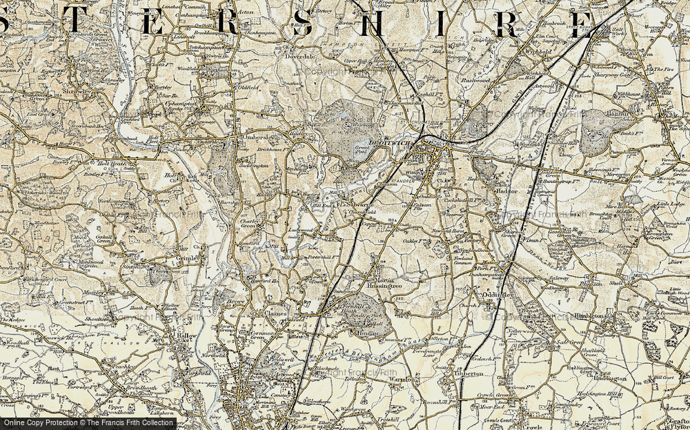 Old Map of Salwarpe, 1899-1902 in 1899-1902