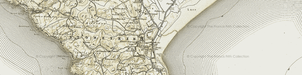 Old map of Whirlpool in 1905