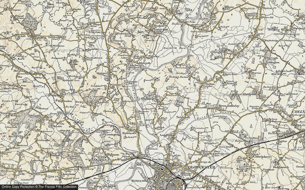 Old Map of Sandhurst, 1898-1900 in 1898-1900