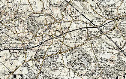 Old map of Sandiway in 1902-1903