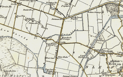 Old map of Sandtoft in 1903