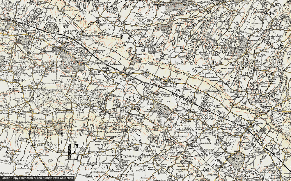 Old Map of Sandway, 1897-1898 in 1897-1898