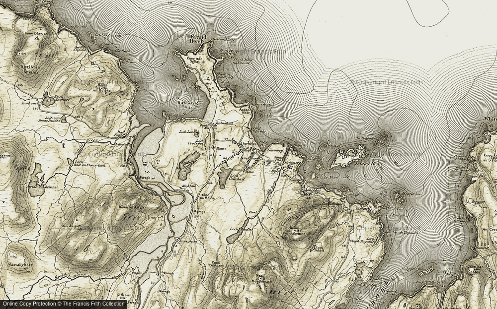 Old Map of Sangomore, 1910 in 1910