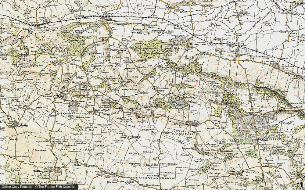 Old Map of Scackleton, 1903-1904 in 1903-1904