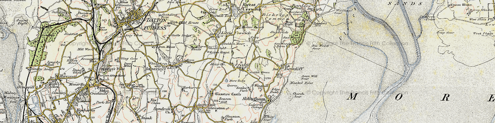 Old map of Scales in 1903-1904