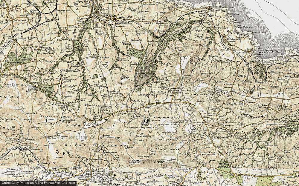 Old Map of Scaling, 1903-1904 in 1903-1904
