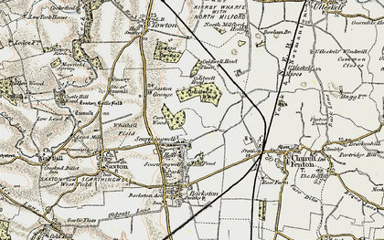 Old map of Scarthingwell in 1903