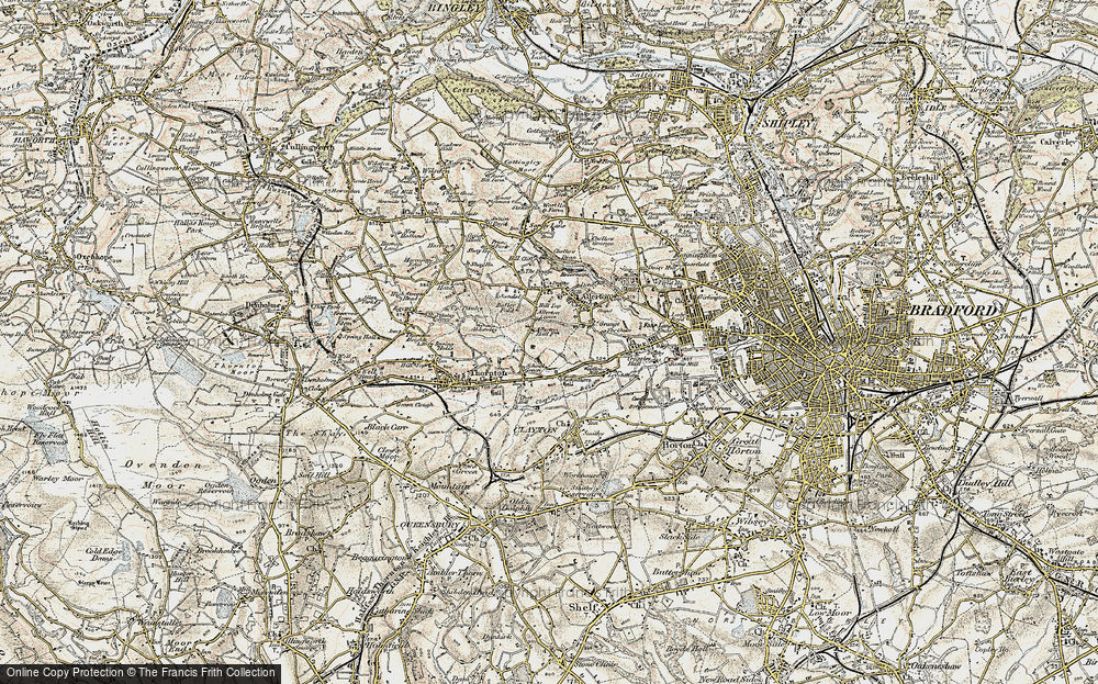 Old Map of School Green, 1903 in 1903