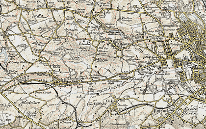 Old map of School Green in 1903