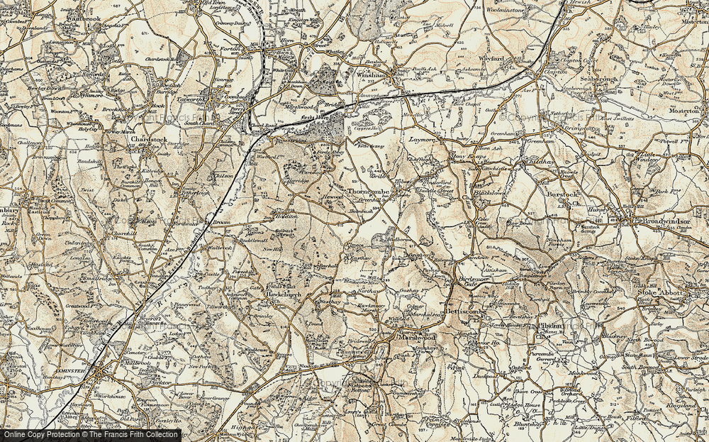 Old Map of School House, 1898-1899 in 1898-1899