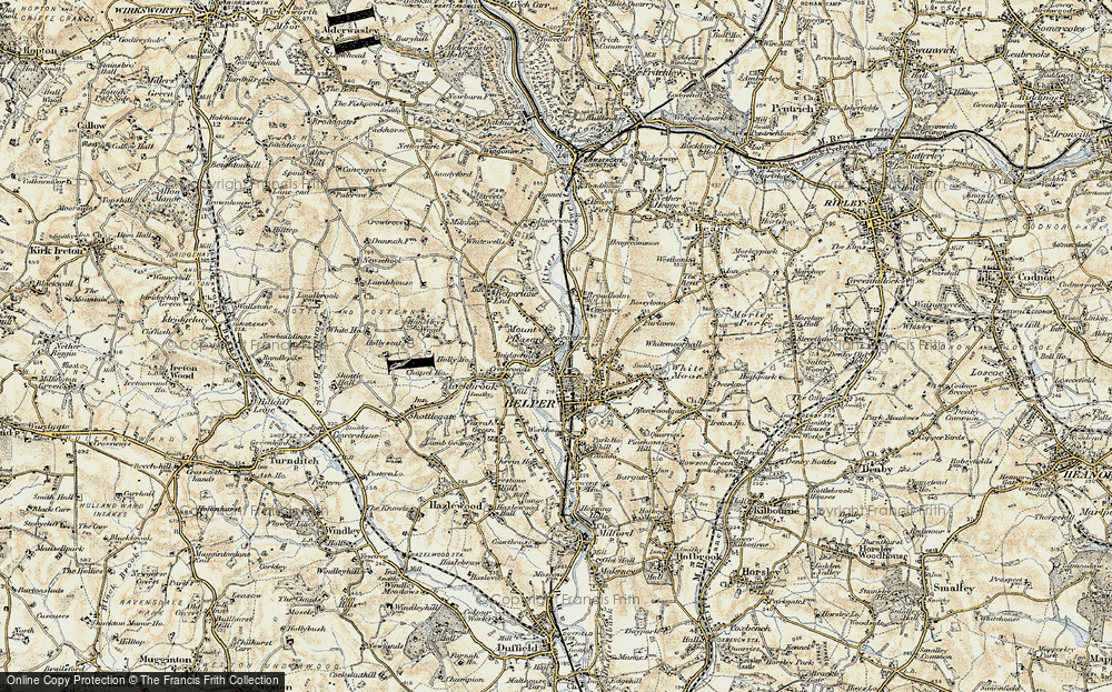 Old Map of Scotches, 1902 in 1902