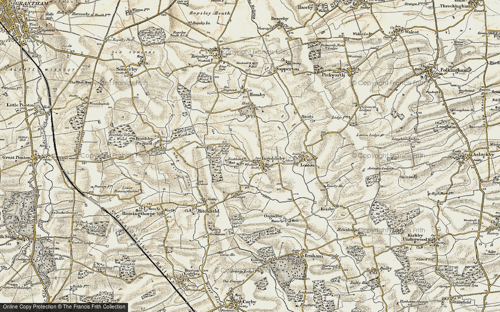 Old Map of Scotland, 1902-1903 in 1902-1903