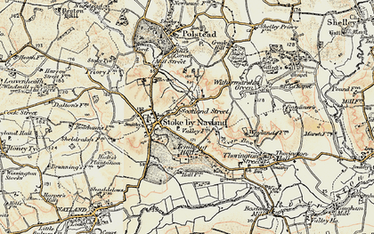 Old map of Scotland Street in 1898-1901