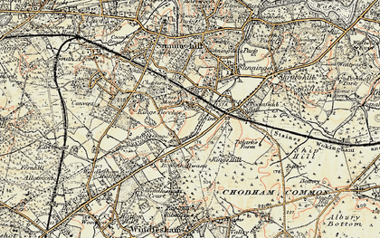 Old map of Scotswood in 1897-1909