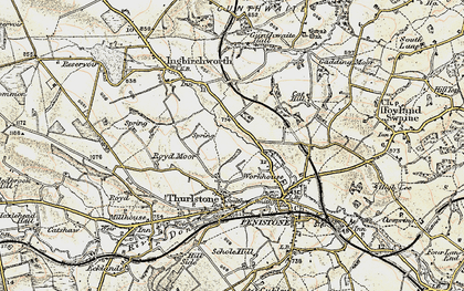 Old map of Scout Dike in 1903