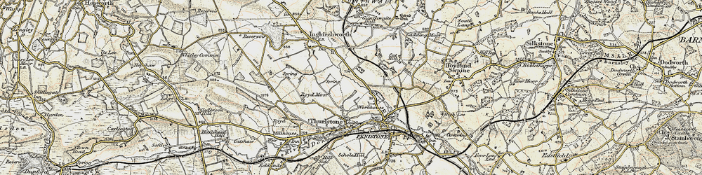 Old map of Scout Dike in 1903