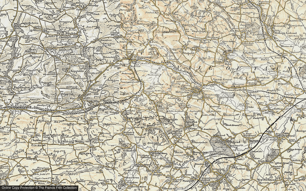 Old Map of Screedy, 1898-1900 in 1898-1900